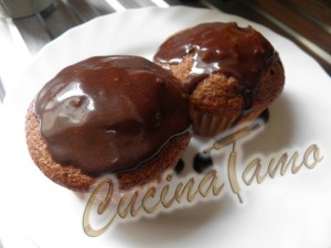 Muffin cioccolato e Coca Cola